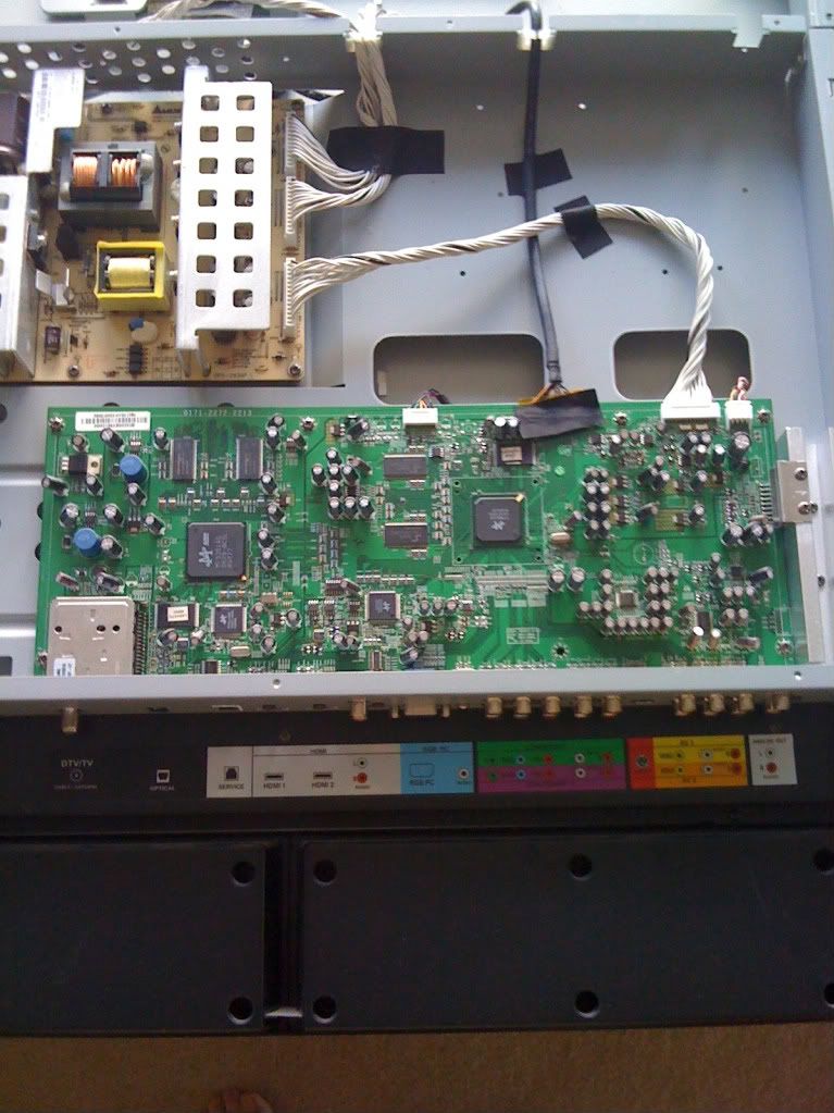 TV Repair Vizio l42hdtv10a no signal and shuts off in 3 seconds